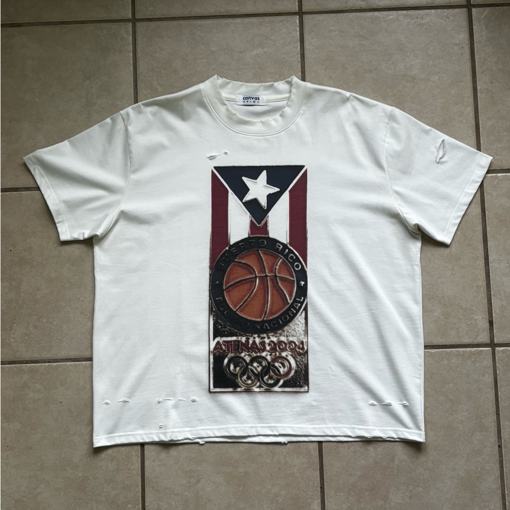 RARE 2004 Olympics Basketball Tee